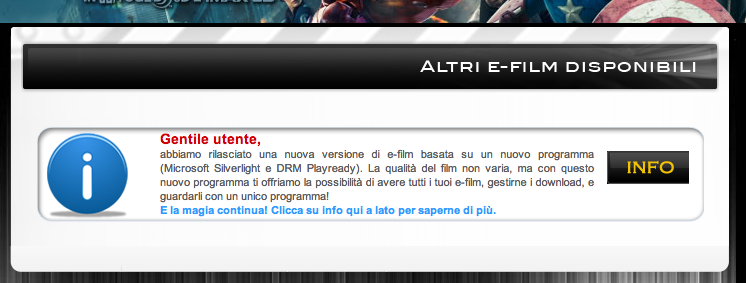SCARICA E-FILMSTORE NON